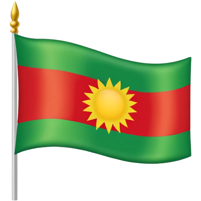 Kurdish flag emoji