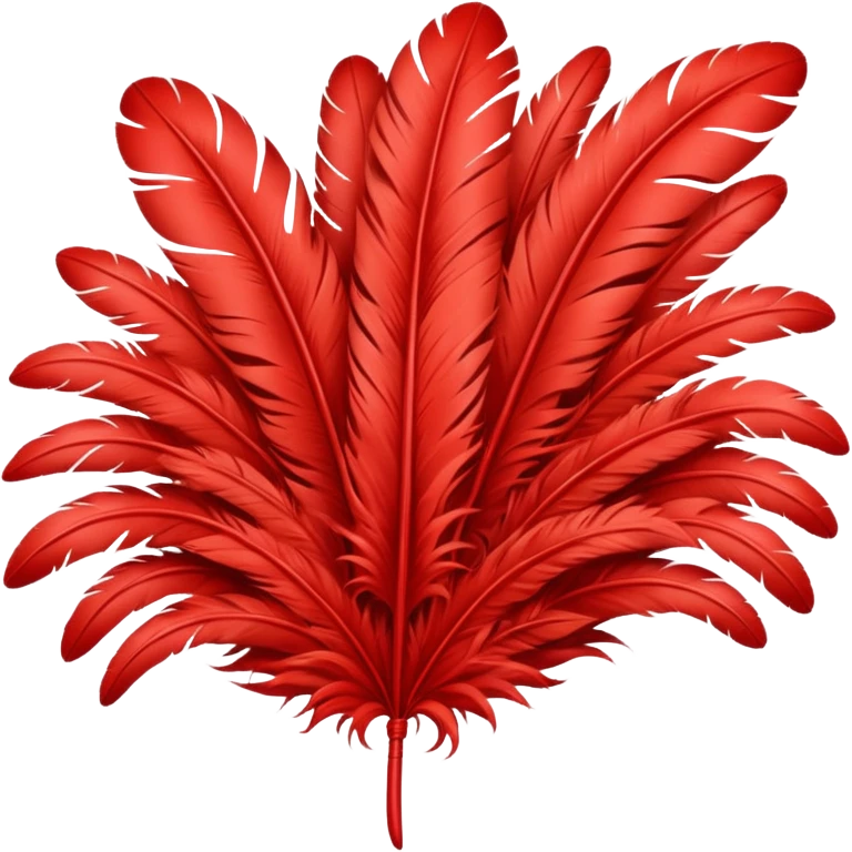 burlesque feathers emoji