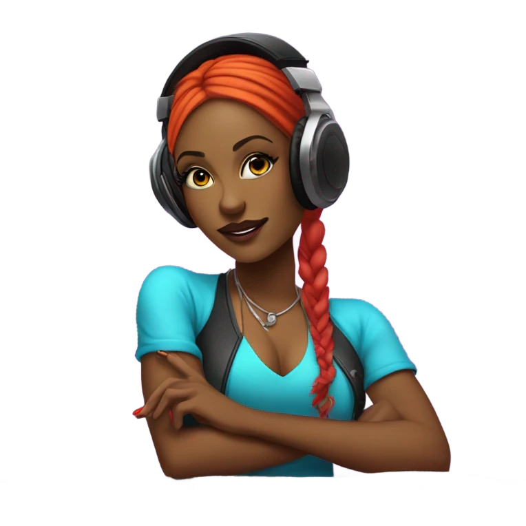 Dj Woman  emoji