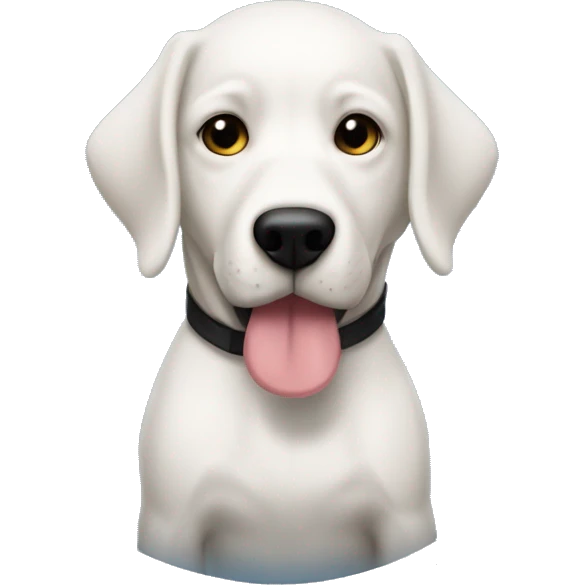 UN PERRITO FRESH PODDLE SEÑALANDO CON EL DEDO emoji