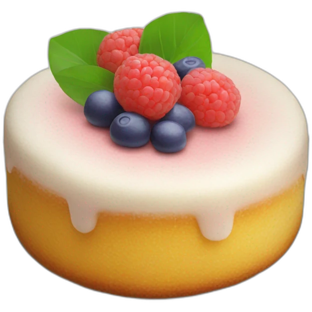 Gâteau mochi emoji