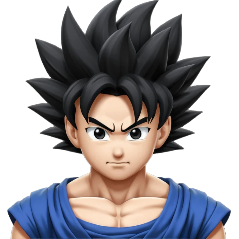 Goku black and Goku white Potara fusion = vegito black white emoji