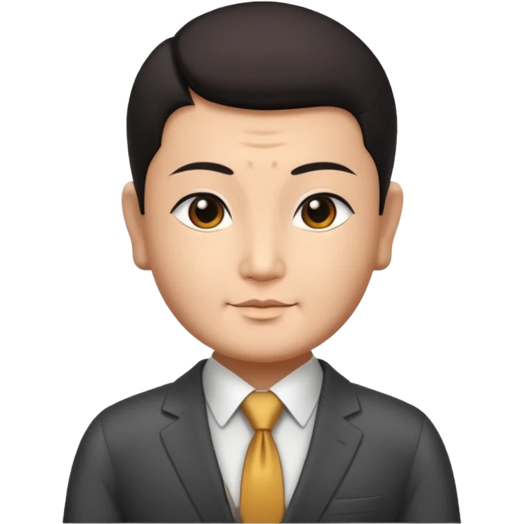 The Buddha in Businessman cloth emoji
