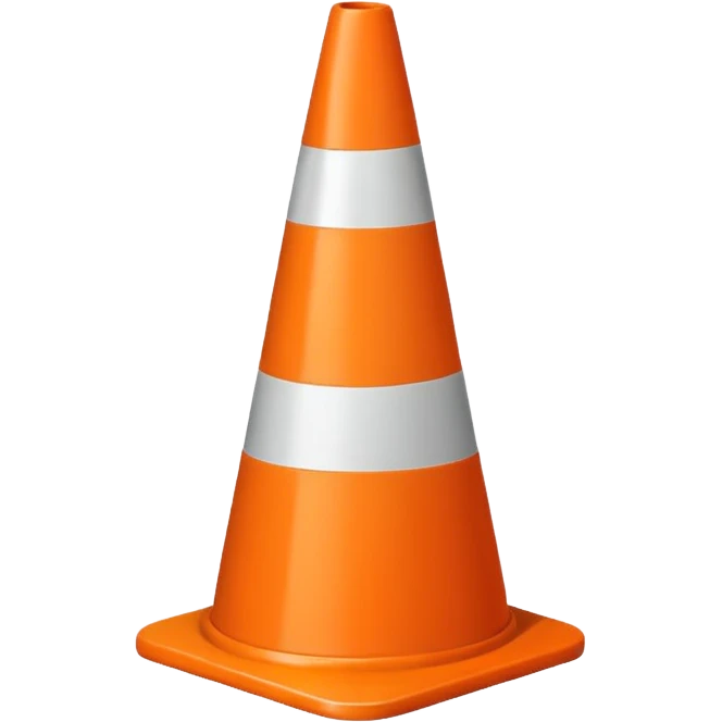 Cone emoji