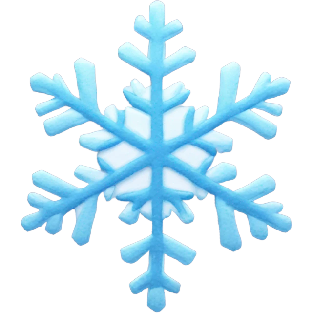 Snowflake emoji