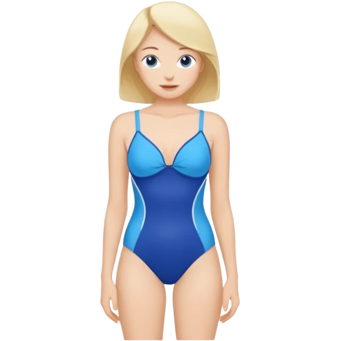 ma Maman qui essaye mon maillot de bain, mais il est trop petit emoji