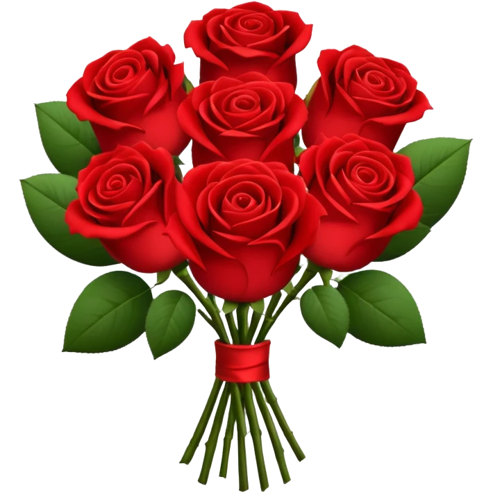 bouquet of roses emoji