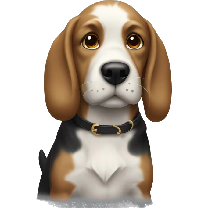 Dog kokapu black emoji