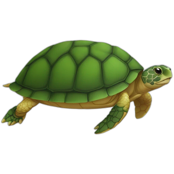 Tortue sur baleinr emoji