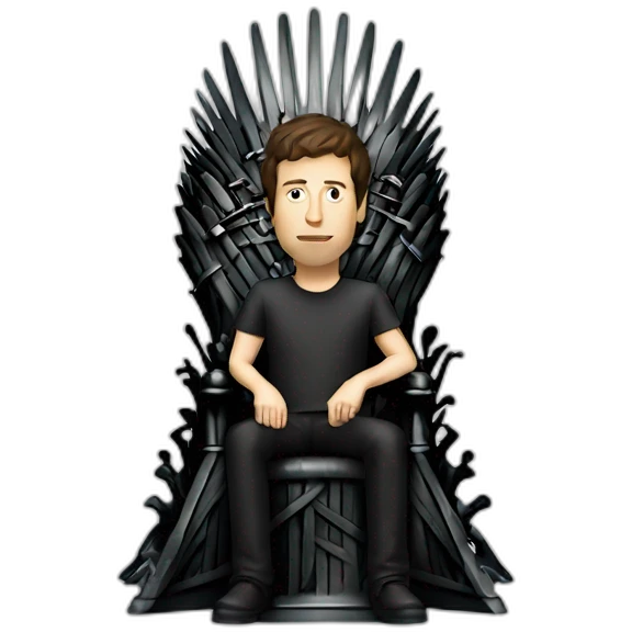 sam altman on iron throne emoji