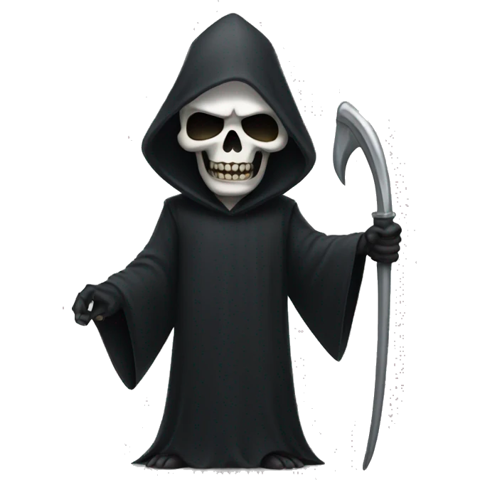 Sassy grim reaper emoji