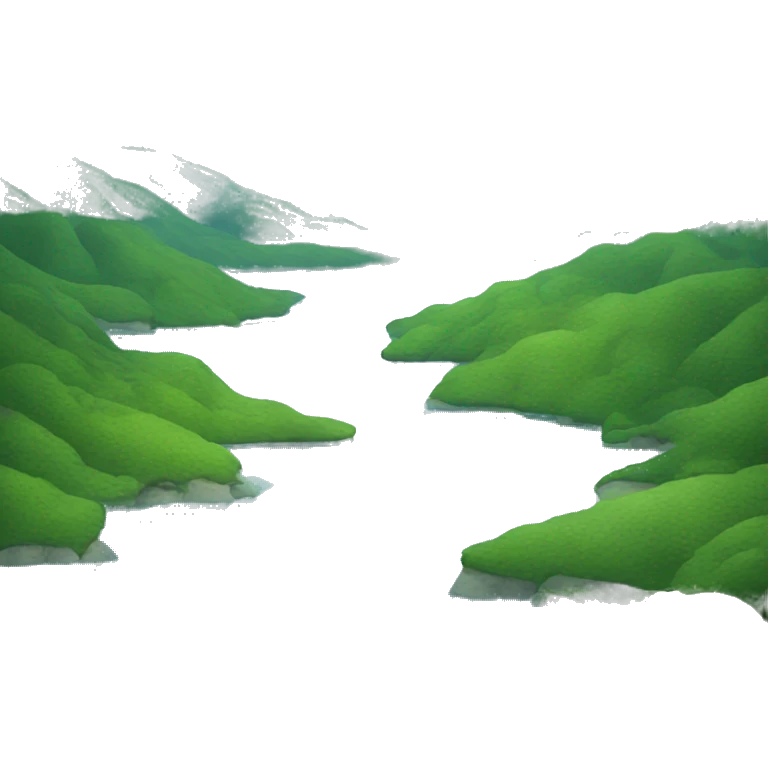 lake with water emoji