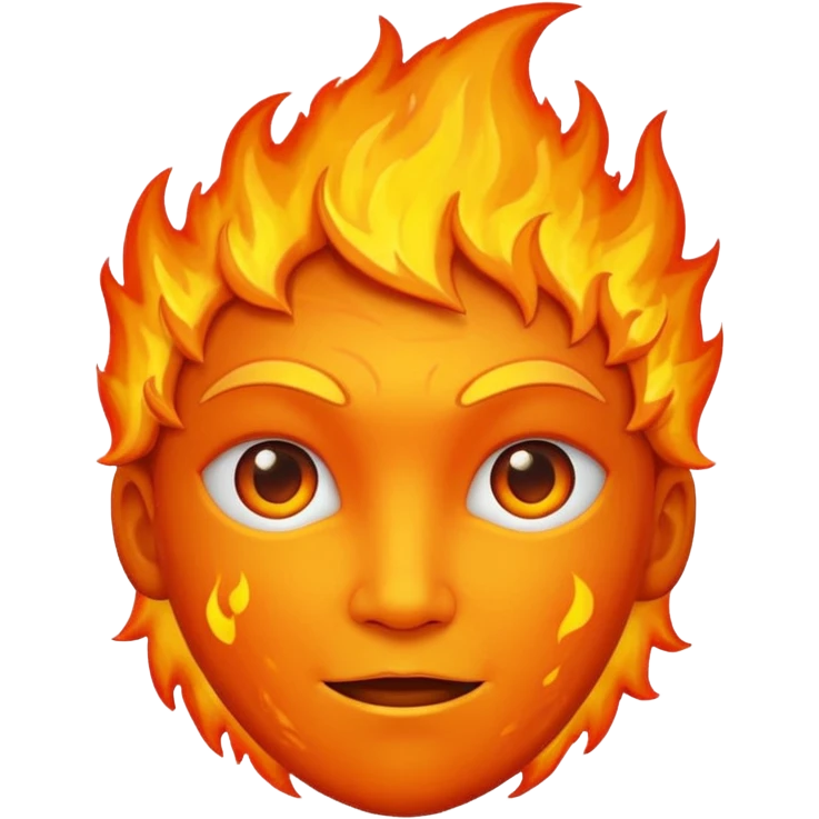 ohm fire face id emoji
