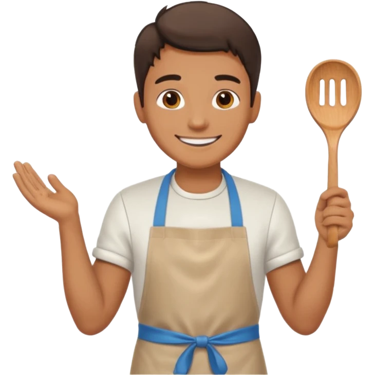Guy cooking emoji