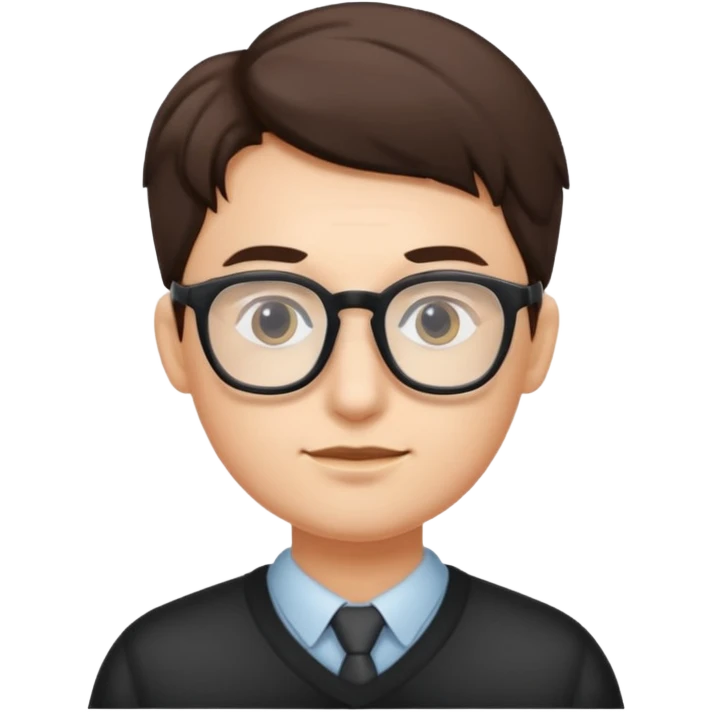 glasses wearing glasses emoji