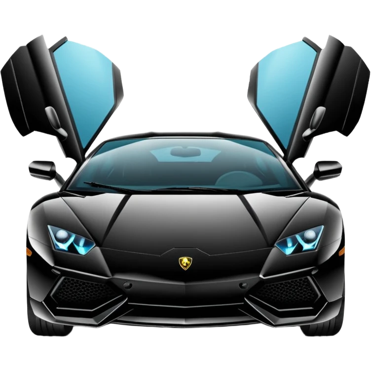 Lamborghini car emoji