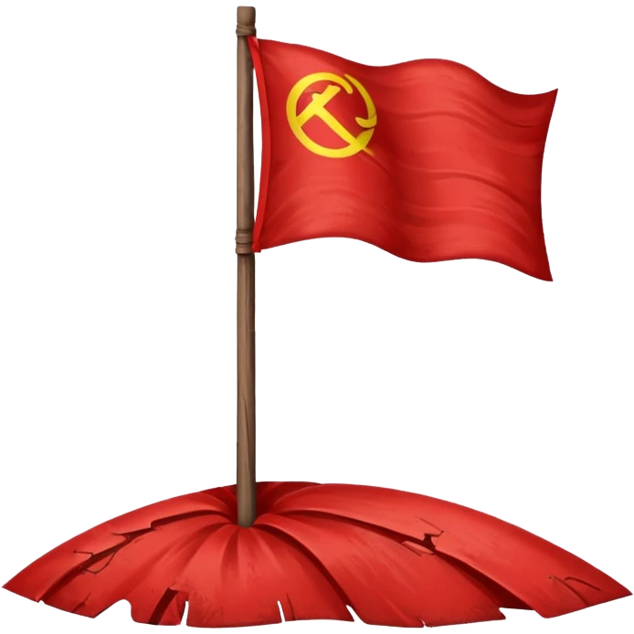 Red flag Northwest background is blue with sun emoji