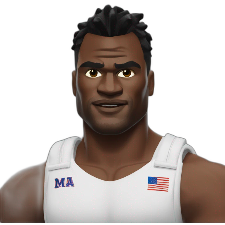 creer emoji francis ngannou MMA emoji