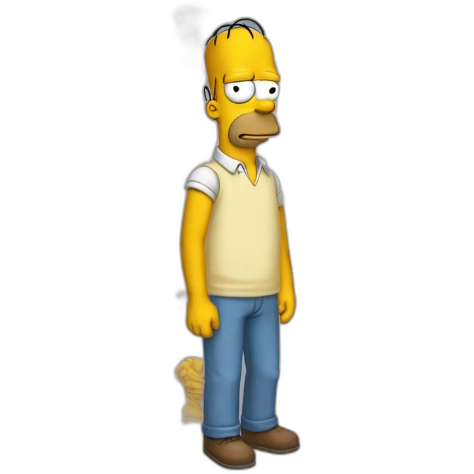 Wabenyama simpson style emoji