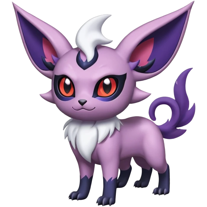 Litten-Absol-Noibat-Espeon-Hybrid (Full body) emoji