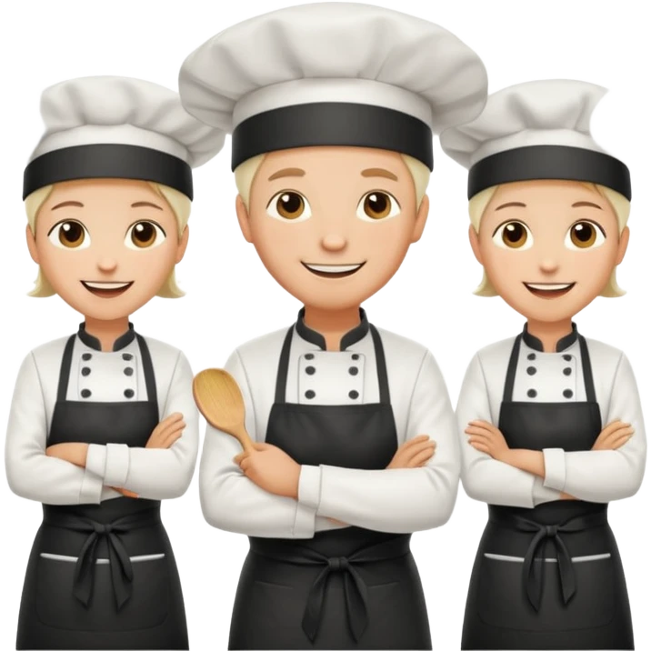 a group of chefs emoji