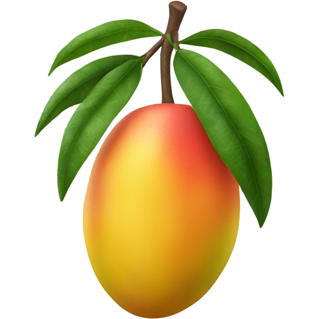 Realistic Mango emoji