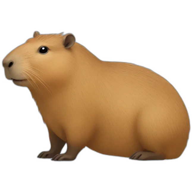 Capybara emoji