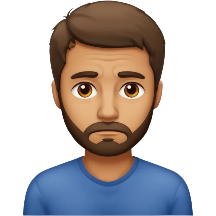 Создай эмодзи безработного мужчины на улице emoji