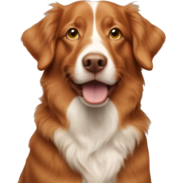 Ginger toller  emoji
