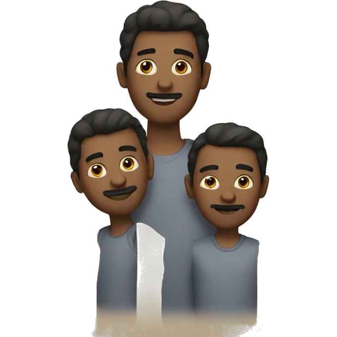 three men emoji
