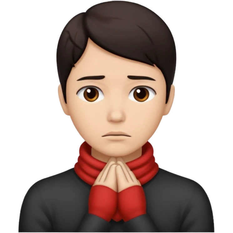 no like one with their hands around their neck emoji