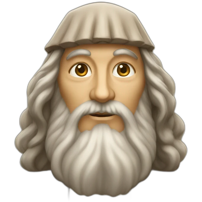 leonardo da vinci forward emoji