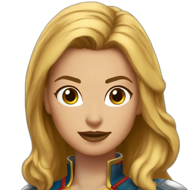 Captain-marvel-girl emoji