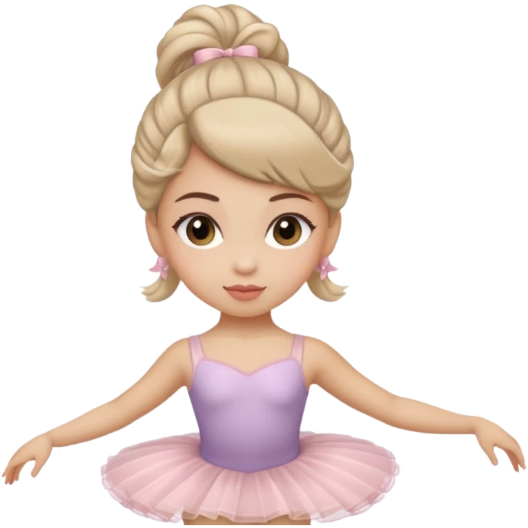 coque cabelo ballet emoji