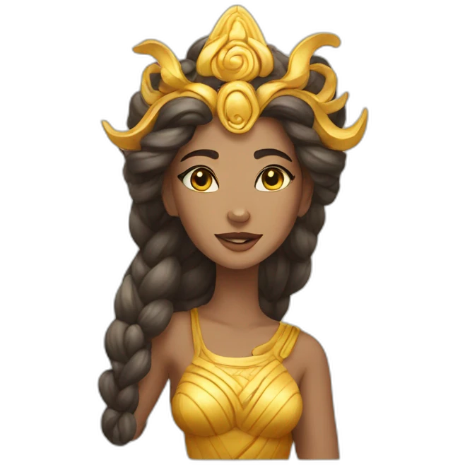 goddess of cat emoji
