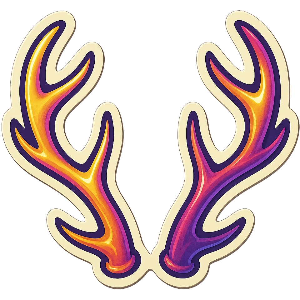 Pair of antlers emoji