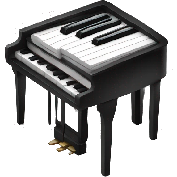 piano keys emoji