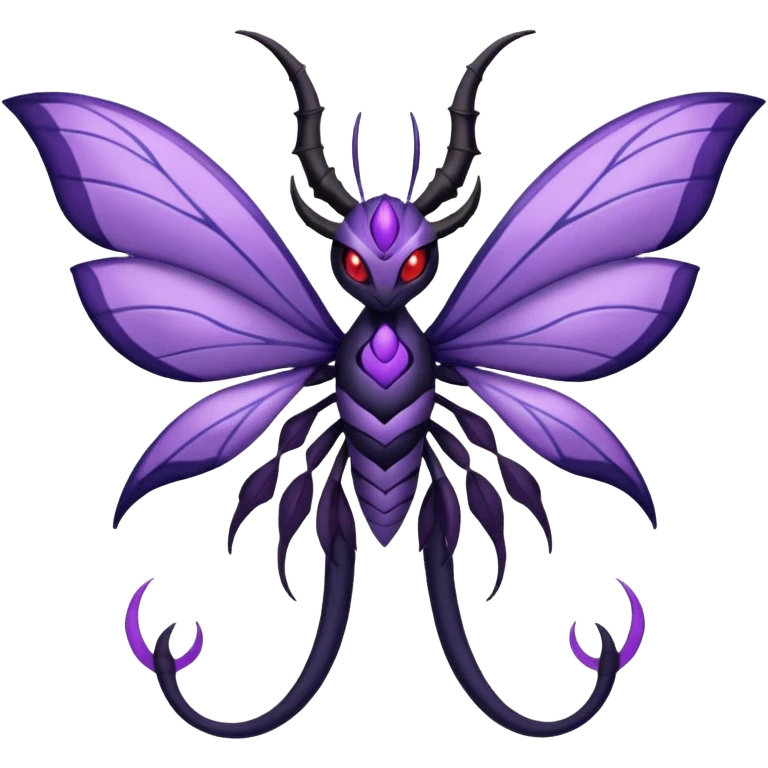 Venomoth-Yveltal-Lunala-Fakémon-hybrid-creature (full body)  emoji