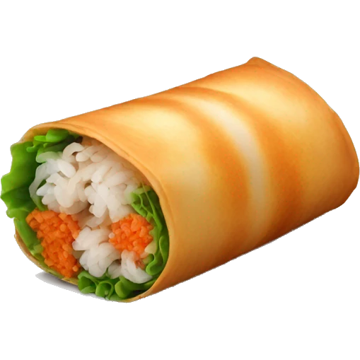 Spring rolls emoji