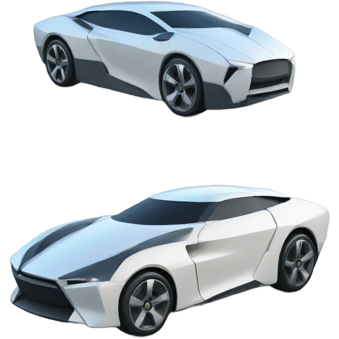 Futuristic car emoji emoji