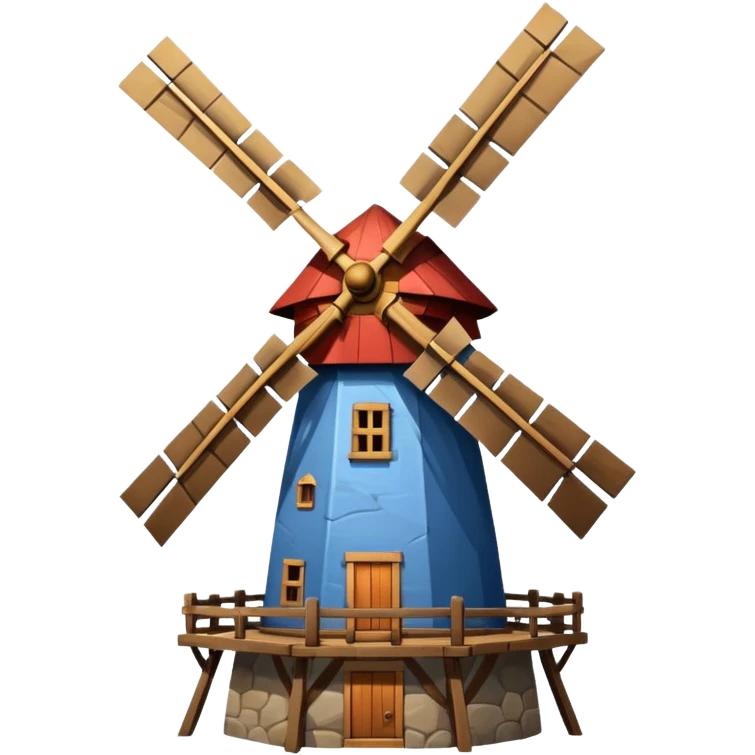 windmill turning in wind emoji