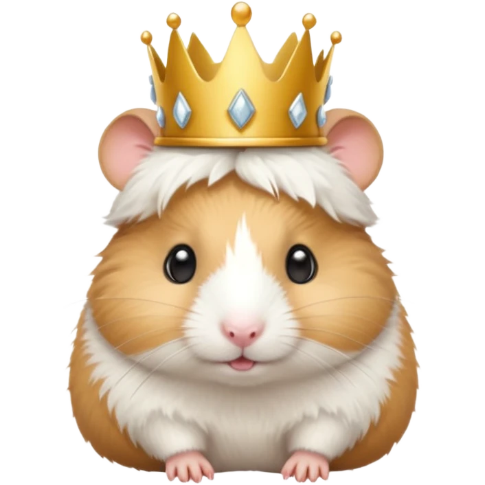 princess hamster emoji