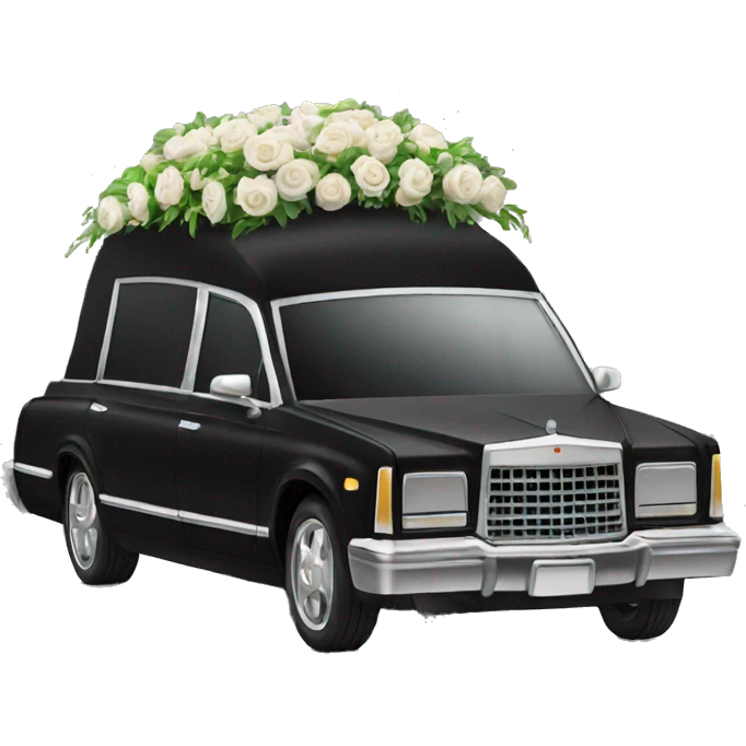 hearse emoji