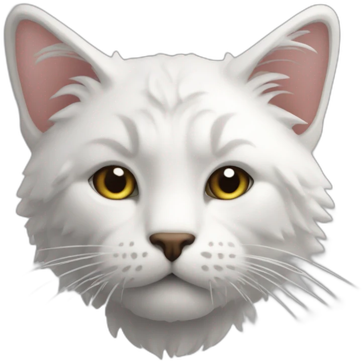 рыжий кот в розовой шапке emoji