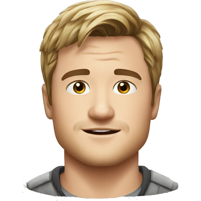 josh hutcherson wearing shirt emoji