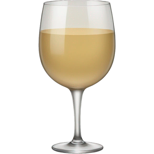 beige wine glass emoji