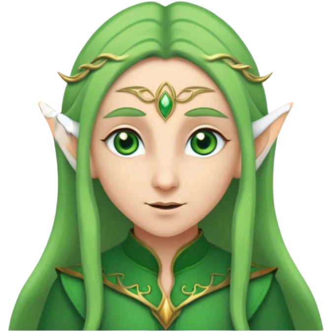 crea un avatar come personaggio elfo emoji