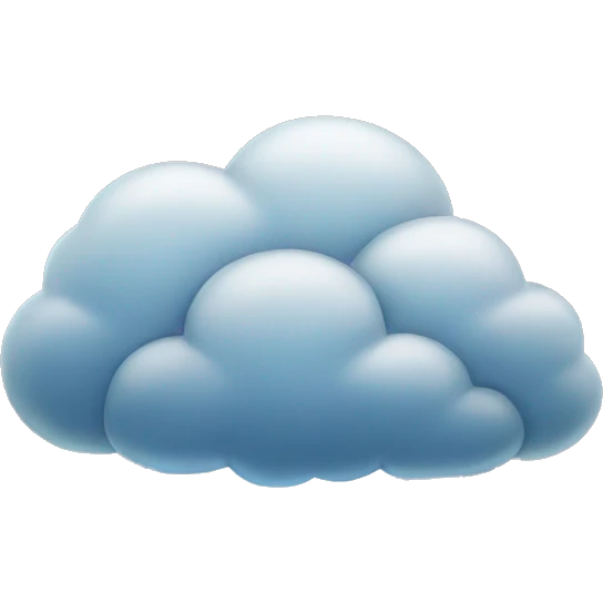nube de tormenta emoji