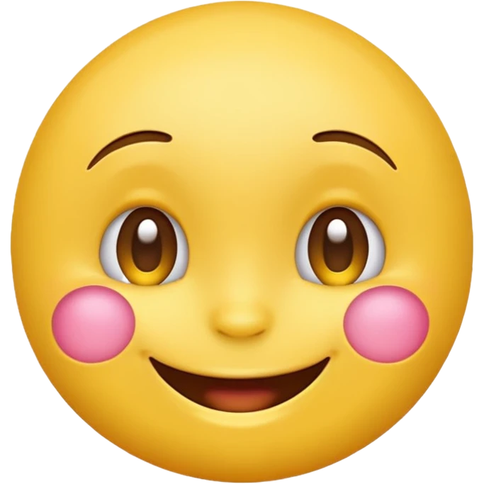 Emoji that is loking happy on the side emoji
