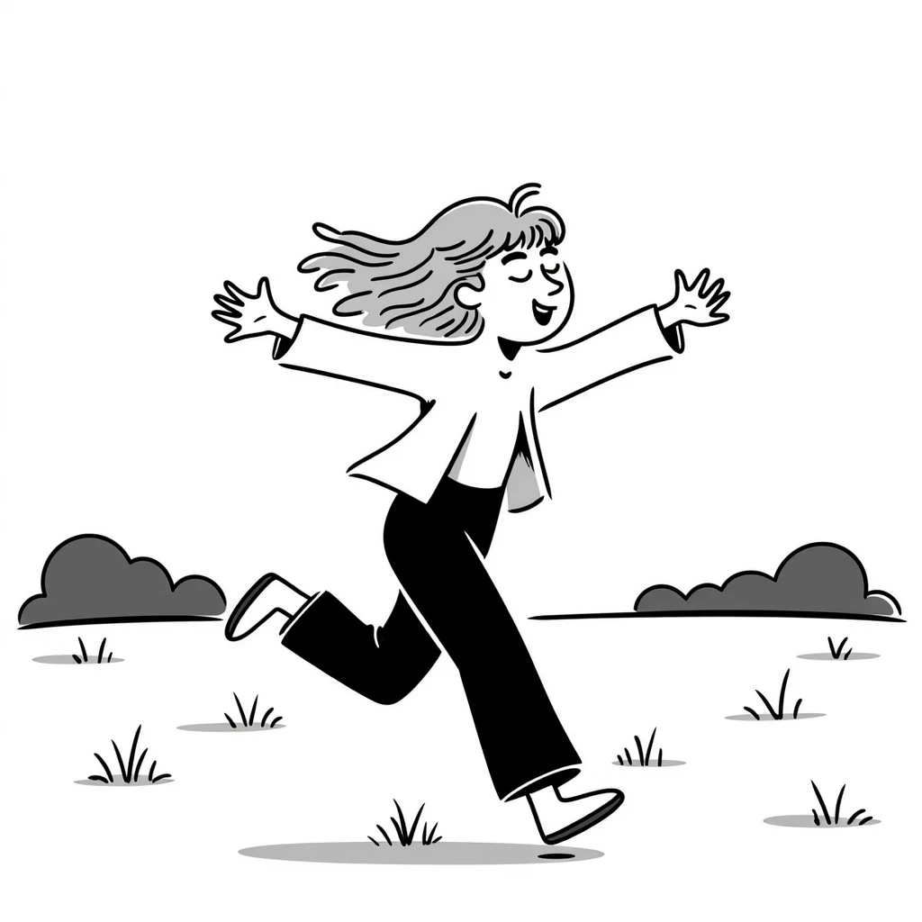 blonde girl, hand drawn doodle style emoji